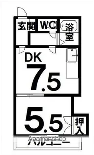 サウスコート226【4階】の間取り